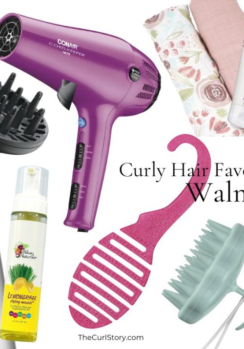 The Walmart finds of curly hair styling products and tools curated by TheCurlStory.com